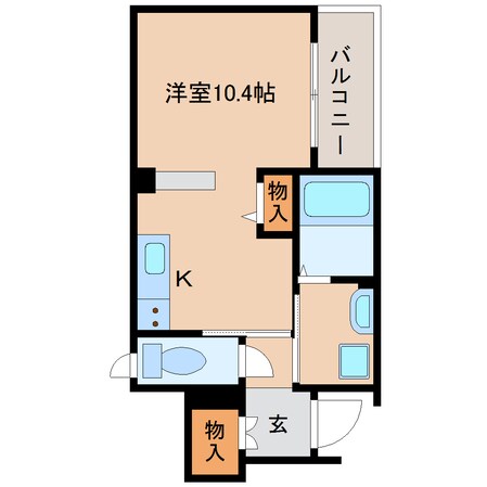 田原本駅 徒歩13分 1階の物件間取画像